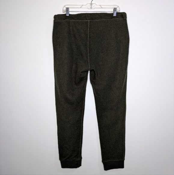 UGG Green Wool Drawstring Jogger Pants XL - Picture 6 of 10